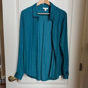 Teal Woman’s Blouse